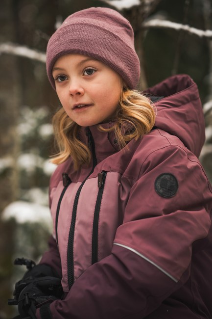 Lindberg Alpine Vinterjakke, Dry Rose/Plum