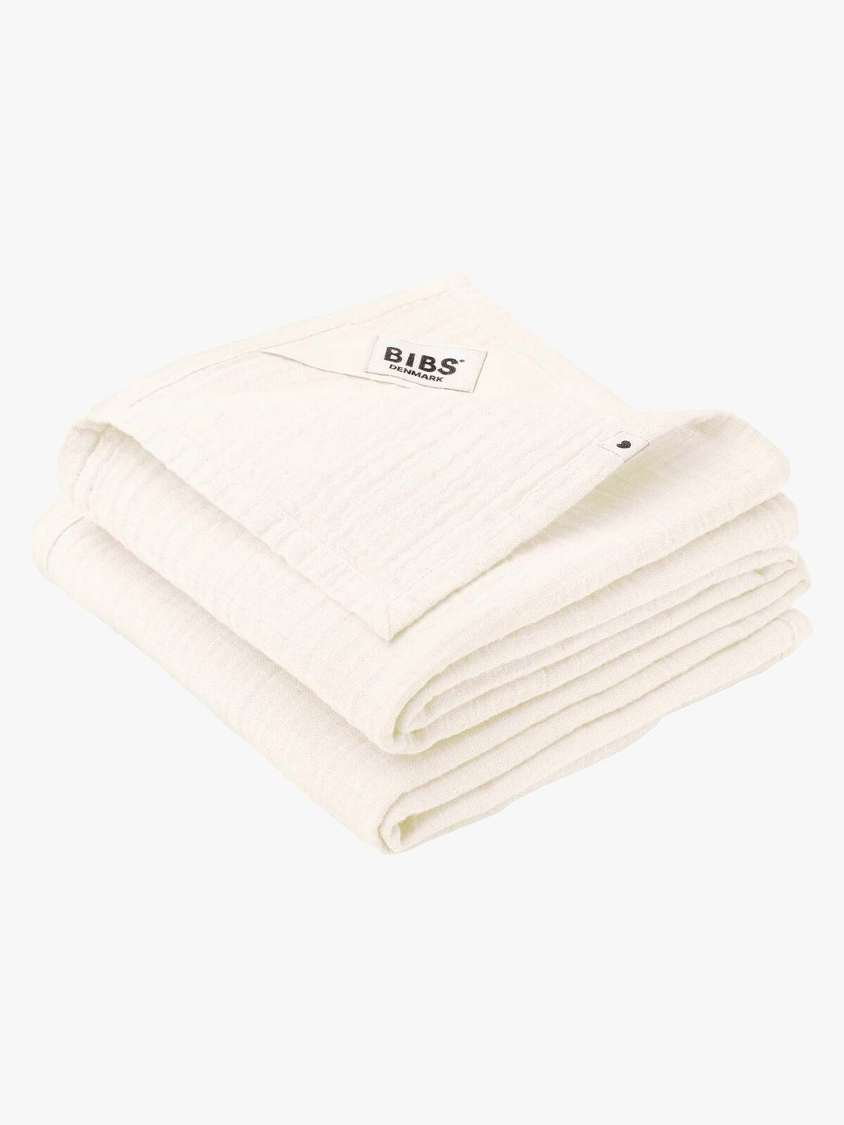 BIBS Stofble Muslin 2-pak, Ivory