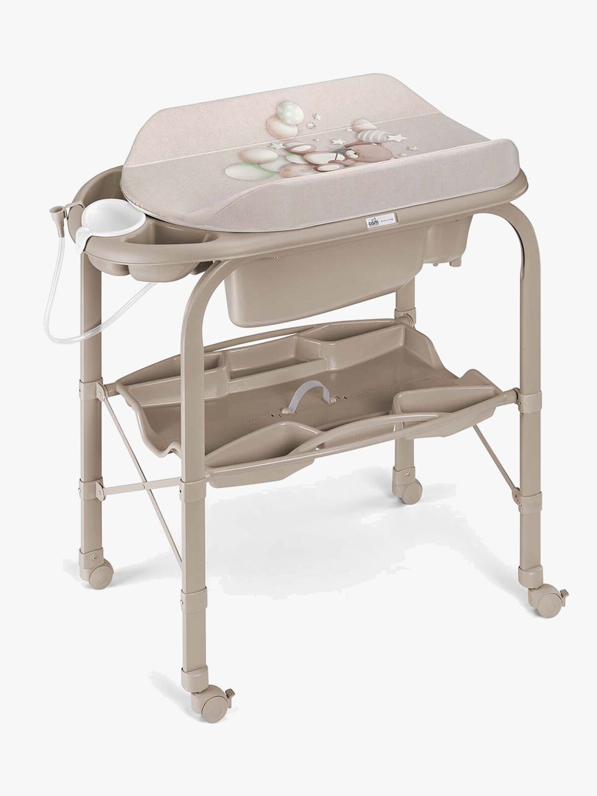 CAM Cambio Puslebord med Badekar, Beige