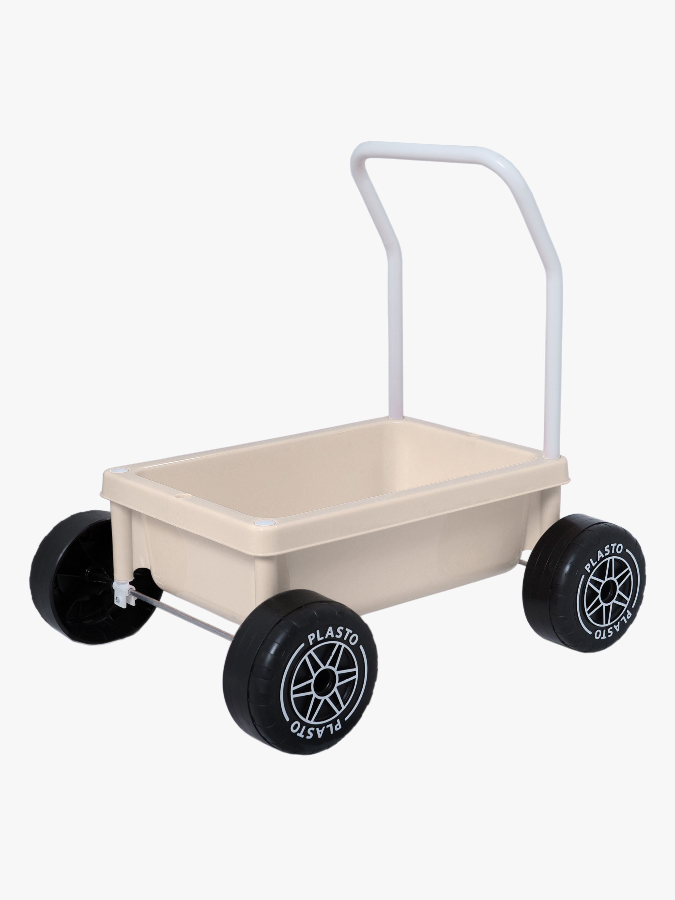 Plasto Gåvogn, Beige