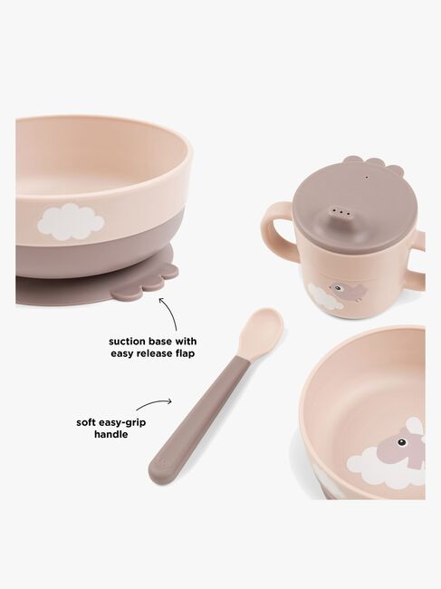 Done By Deer Foodie Madsæt Happy Clouds, Powder