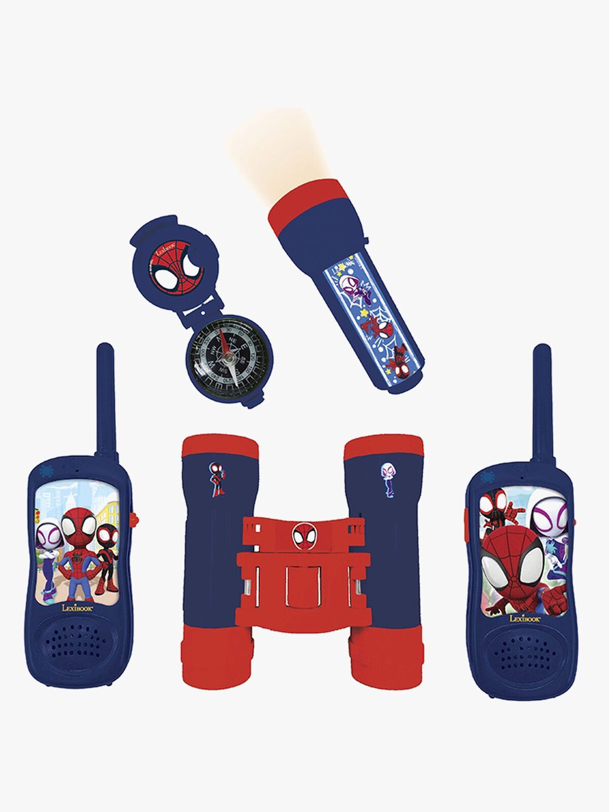 Spidey and His Amazing Friends Eventyrssæt Walkie Talkies 120 m