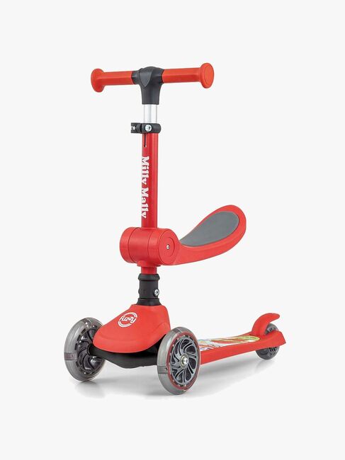 Milly Mally Fuzzy Løbehjul, Rød