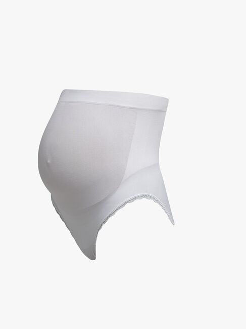 Milki Hipster Seamless Graviditetstrusser 2-Pak, White