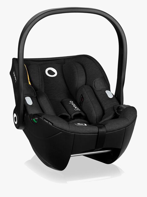 Lionelo Moxie i-Size Autostol Baby inkl. Base, Black Carbon