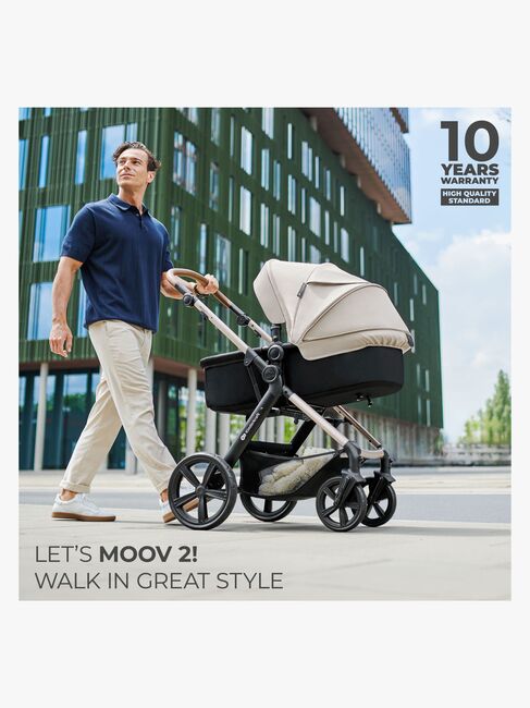 Kinderkraft MOOV 2 4-in-1 Duovogn, Moonlight Grey