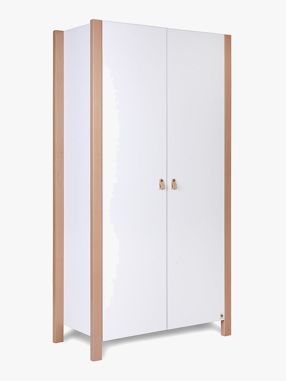 Yappy Kids Étude Garderobe, Hvid/Bøg