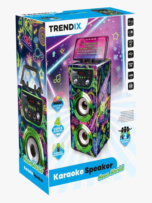 Trendix Karaokemaskine Neon World