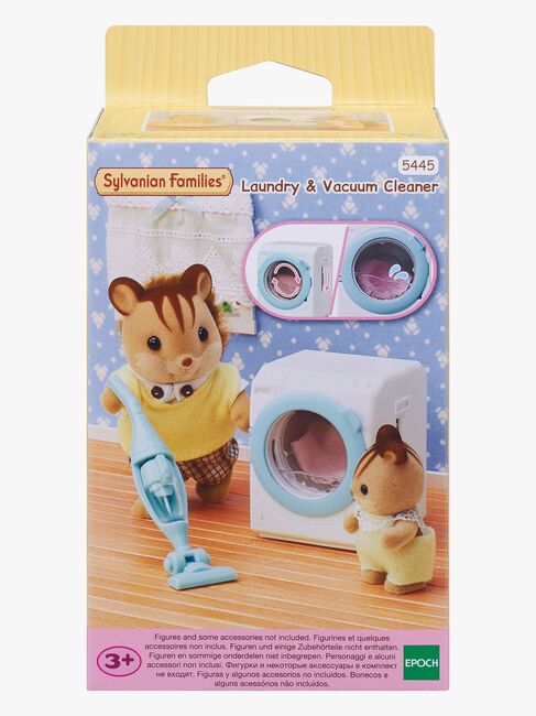 Sylvanian Families Dukkehusmøbler Rengøringssæt Vaskemaskine & Støvsuger