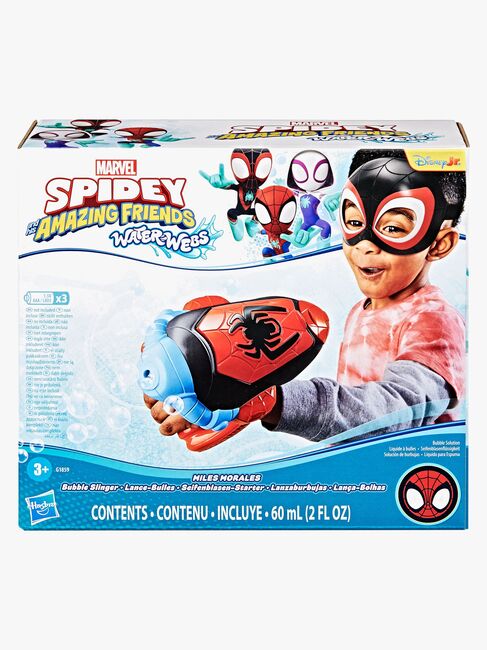 Spidey And His Amazing Friends Water-Webs Miles Morales Boblekaster