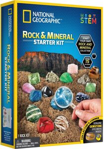 National Geographic Eksperimentkasse Rock and Mineral Startkit