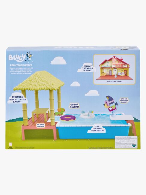 Bluey Legesæt Pool med Figur