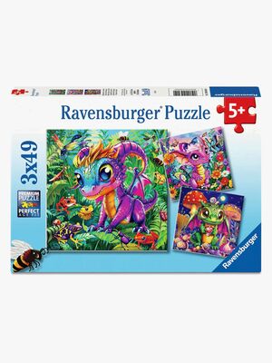 Ravensburger Puslespil Baby Garden Dragons 49 Brikker 3-i-1