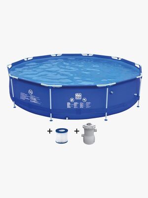 Wehncke poolsæt 360x76 cm, Blå