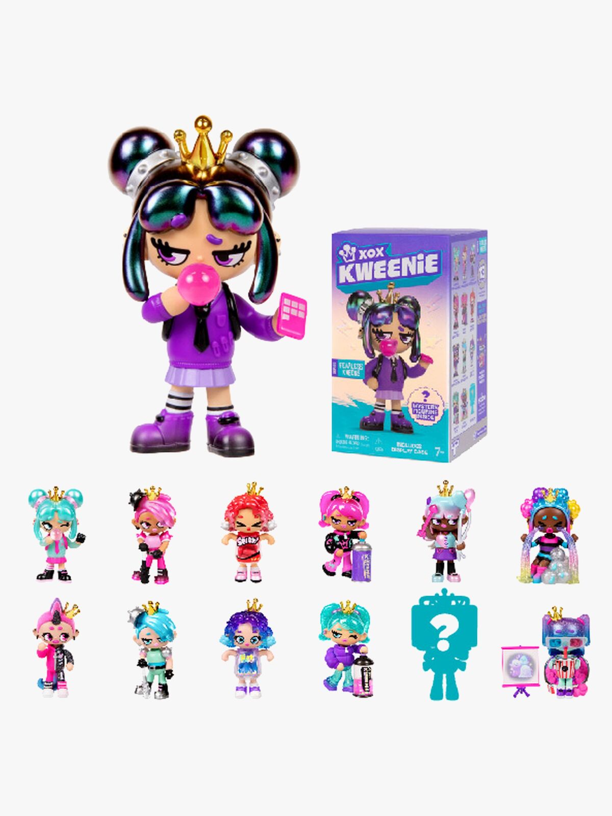 KWEENIE Fearless Figur Blandet Udvalg