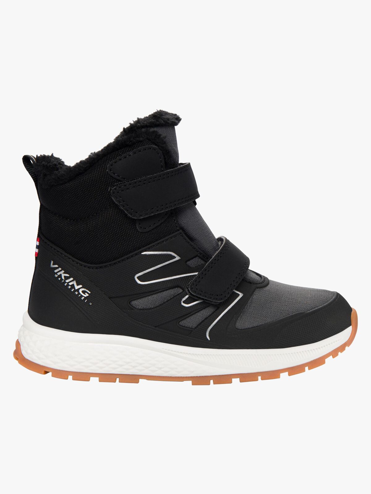 Viking Equip Defence WP 2V Vinterstøvler, Black/Charcoal