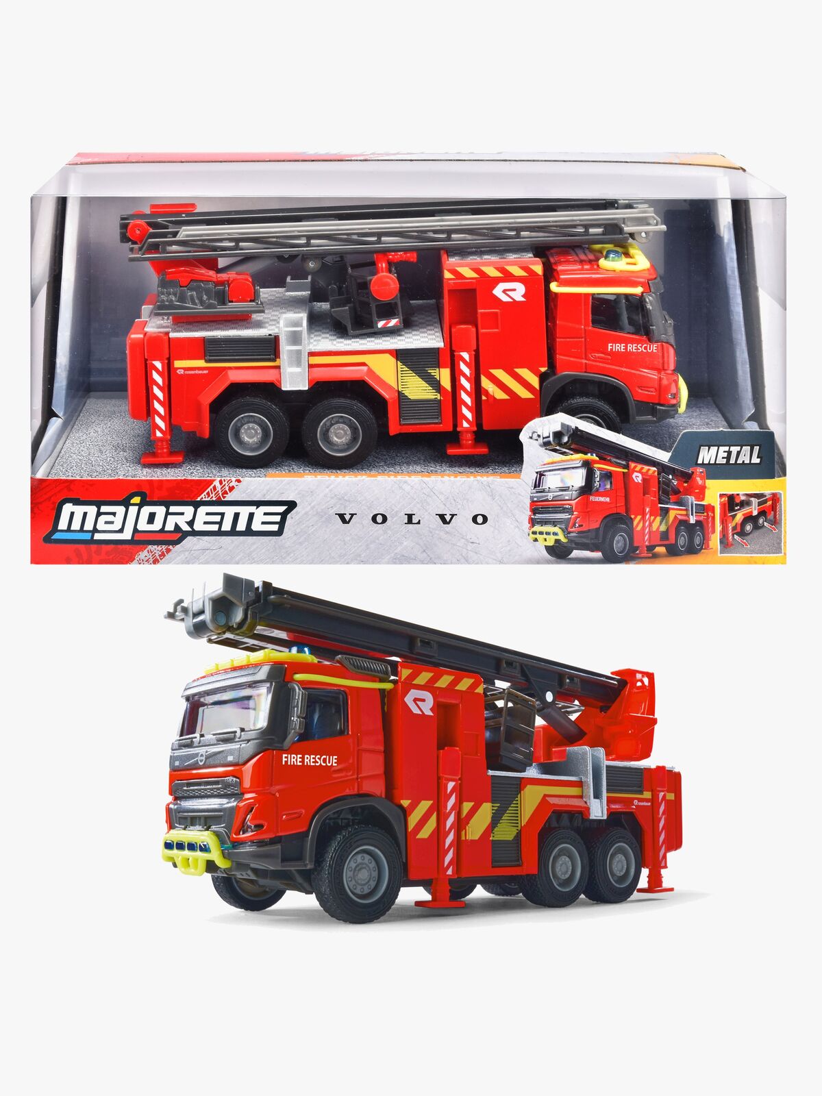Majorette International Volvo FMX Brandbil