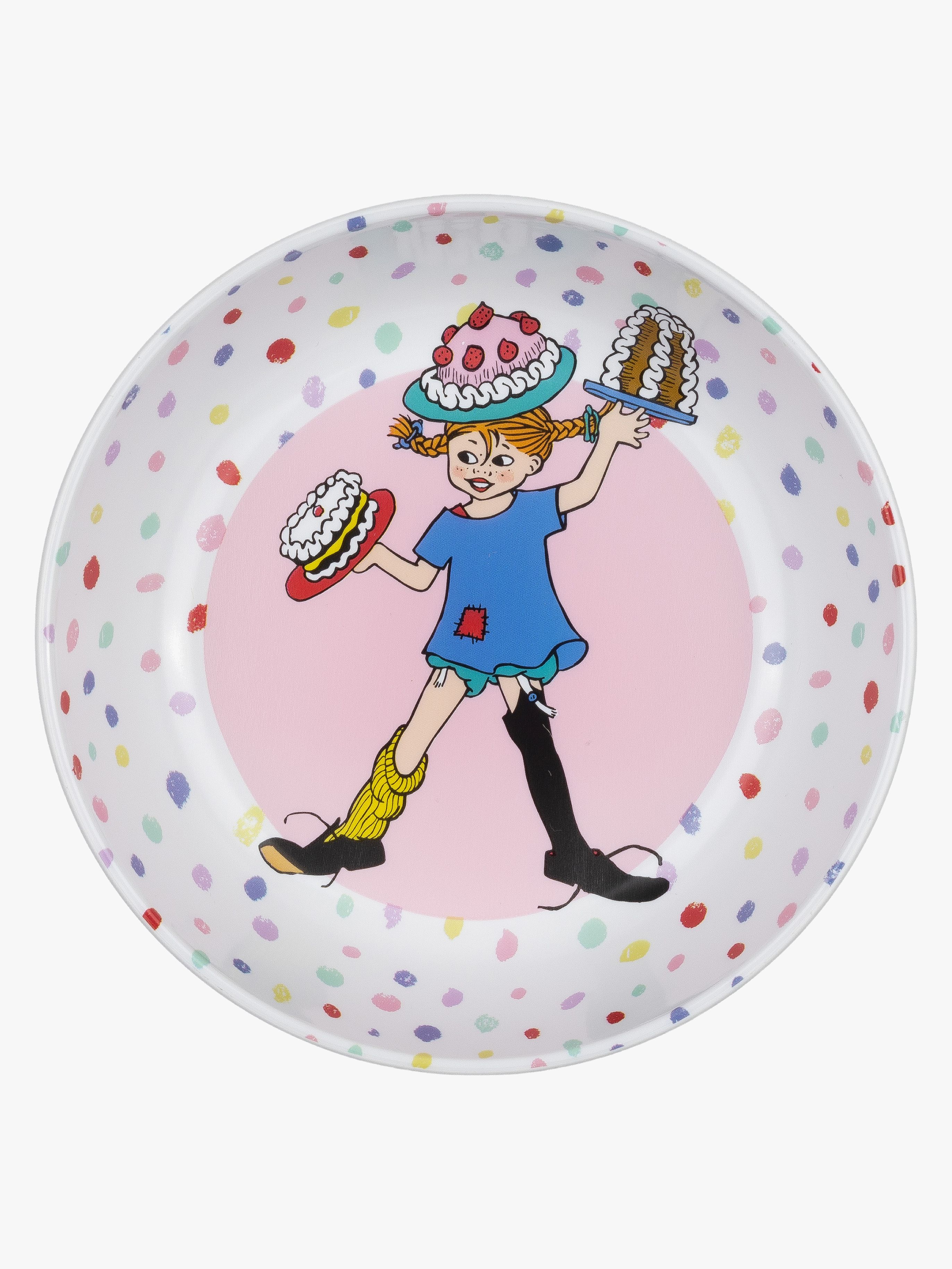 Pippi Langstrømpe Fødselsdag Stor Skål