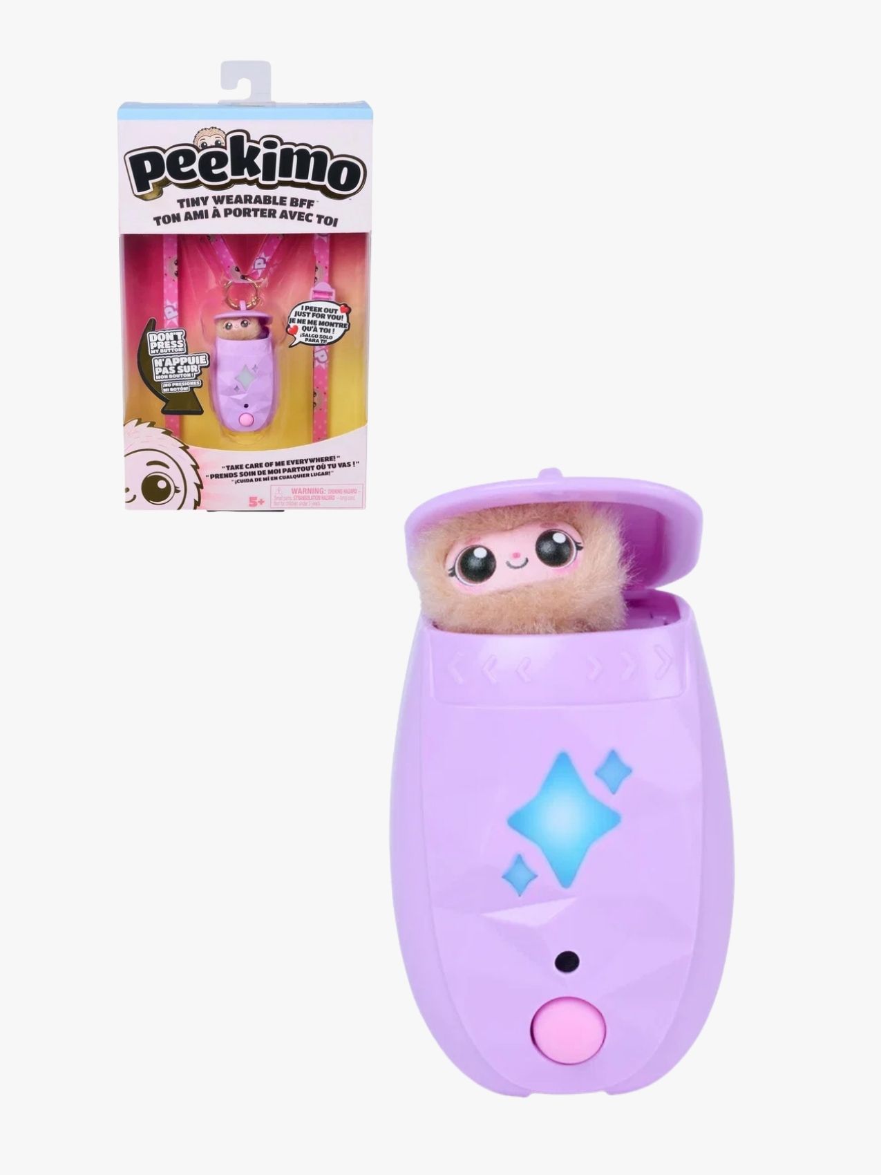 Peekimo Interaktivt Kæledyr Lulu, Lilla