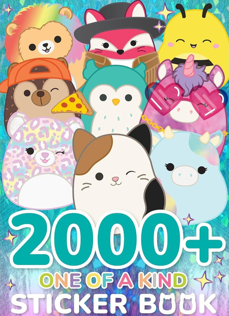 Squishmallows Klistermærkebog