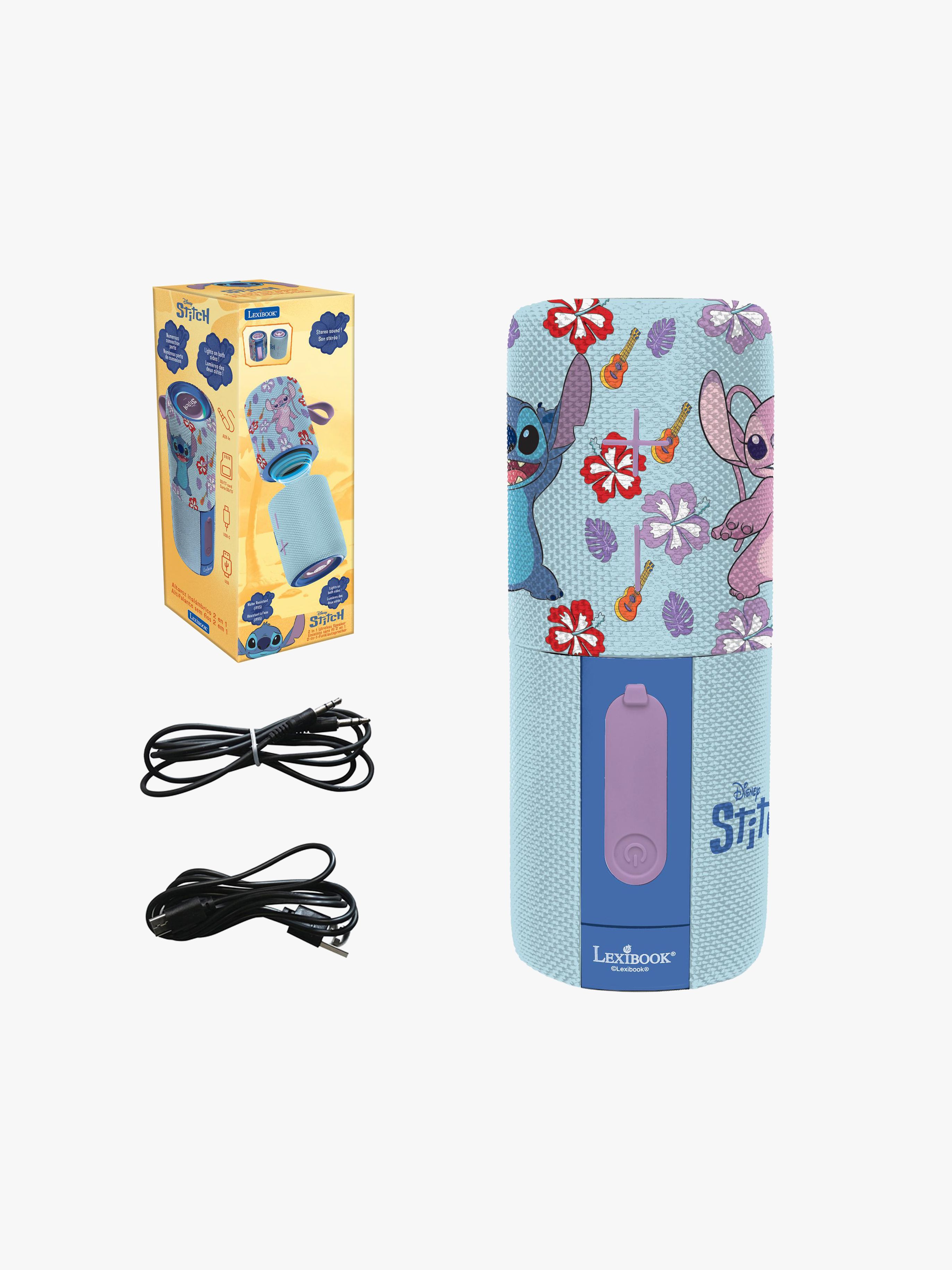 Disney Stitch 2-I-1 Delbar Højttaler