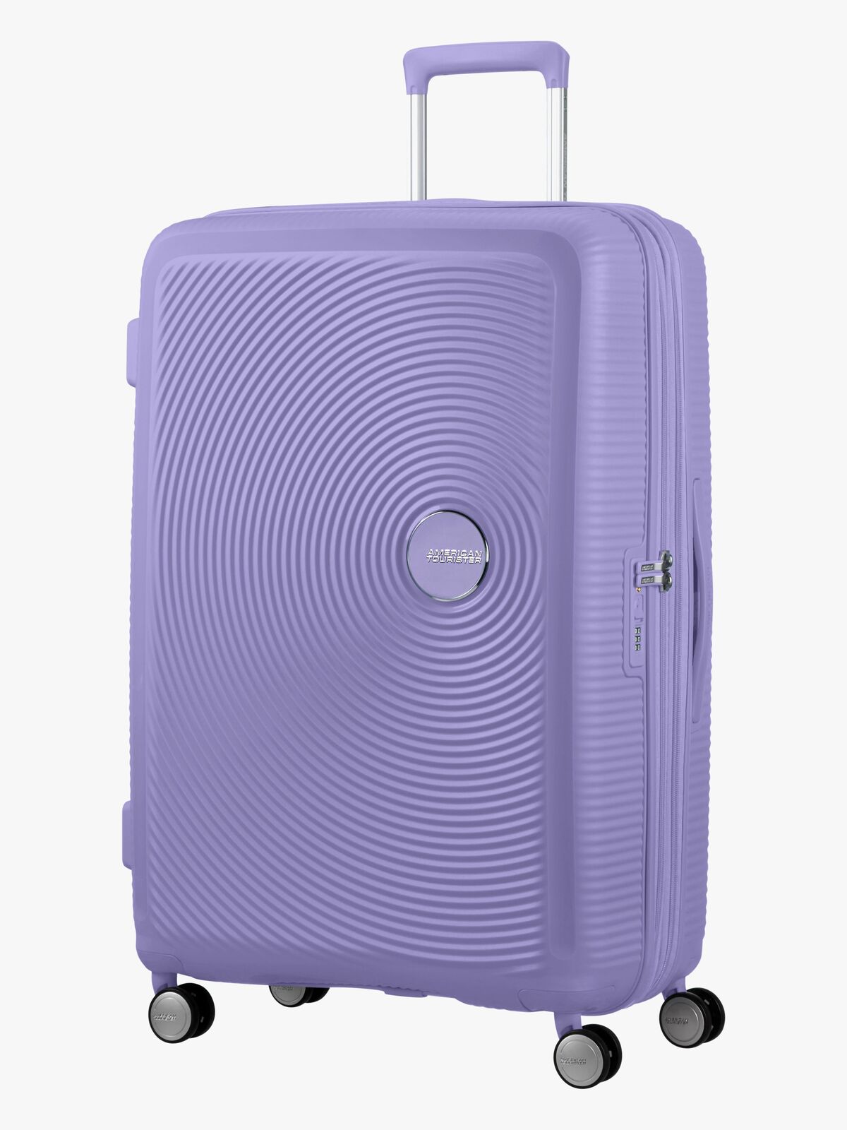 American Tourister Soundbox Spinner Kuffert 97L, Lavendel