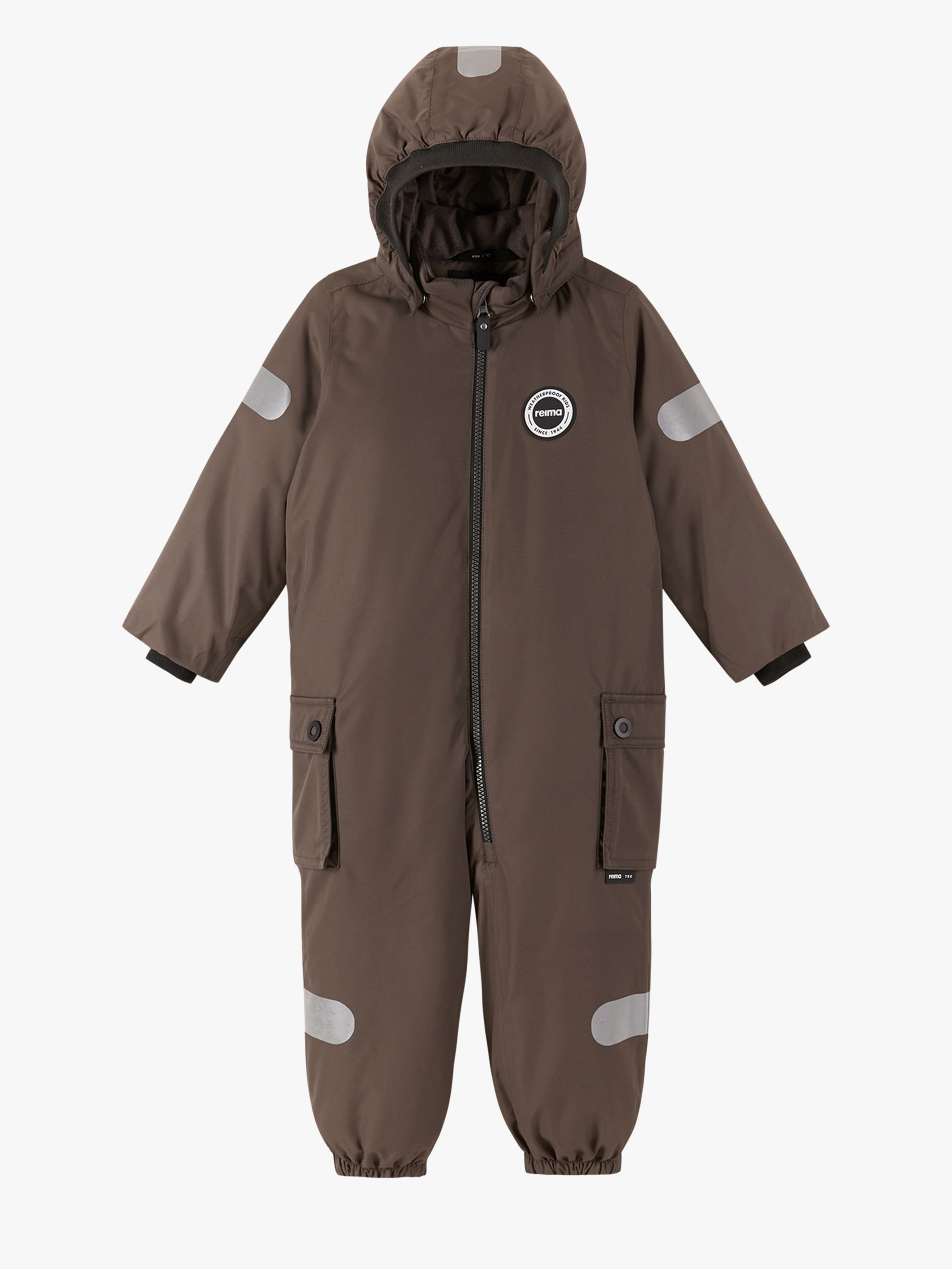 Reima Marte Flyverdragt, Dark Choco, 74, Overall børn