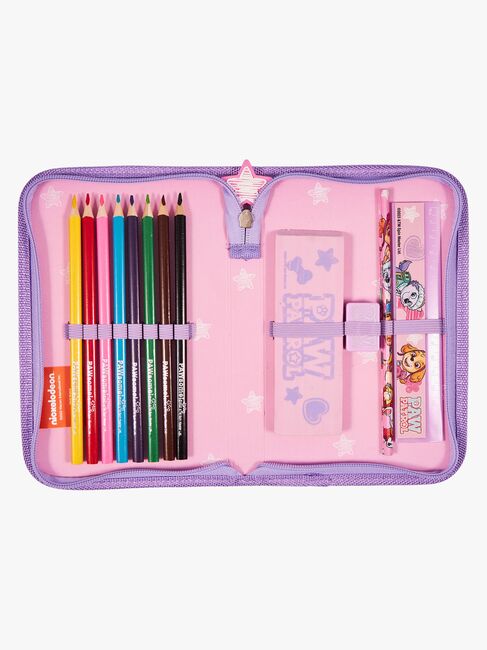 Paw Patrol Penalhus med 8 Farveblyanter