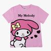 Hello Kitty My Melody T-shirt, Pink