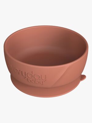 Everyday Baby Skål Silikone, Rød