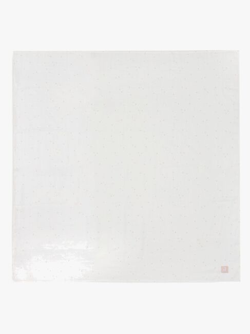 Jollein Tæpper/ Stofbleer i Musselin Twinkling 2-pak, Off white/Wild Rose