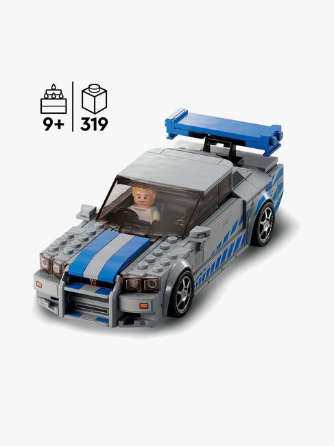 LEGO Speed Champions 76917 2 Fast 2 Furious Nissan Skyline GT-R R34