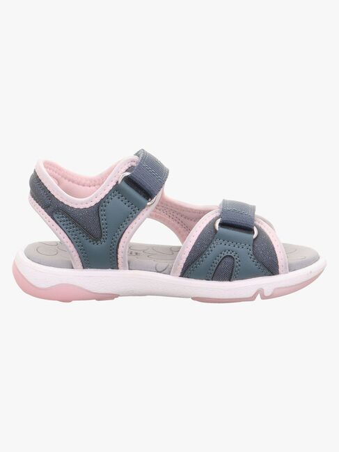 Superfit Pebbles Sandaler, Blå/Pink