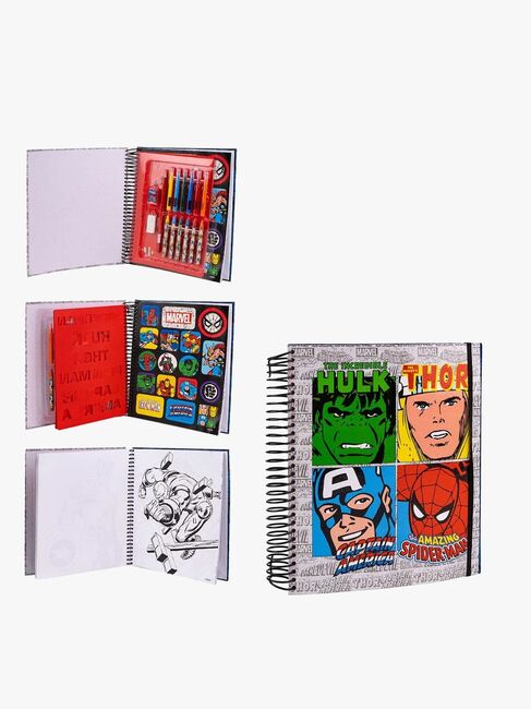 Marvel Super Aktivitet Malebog