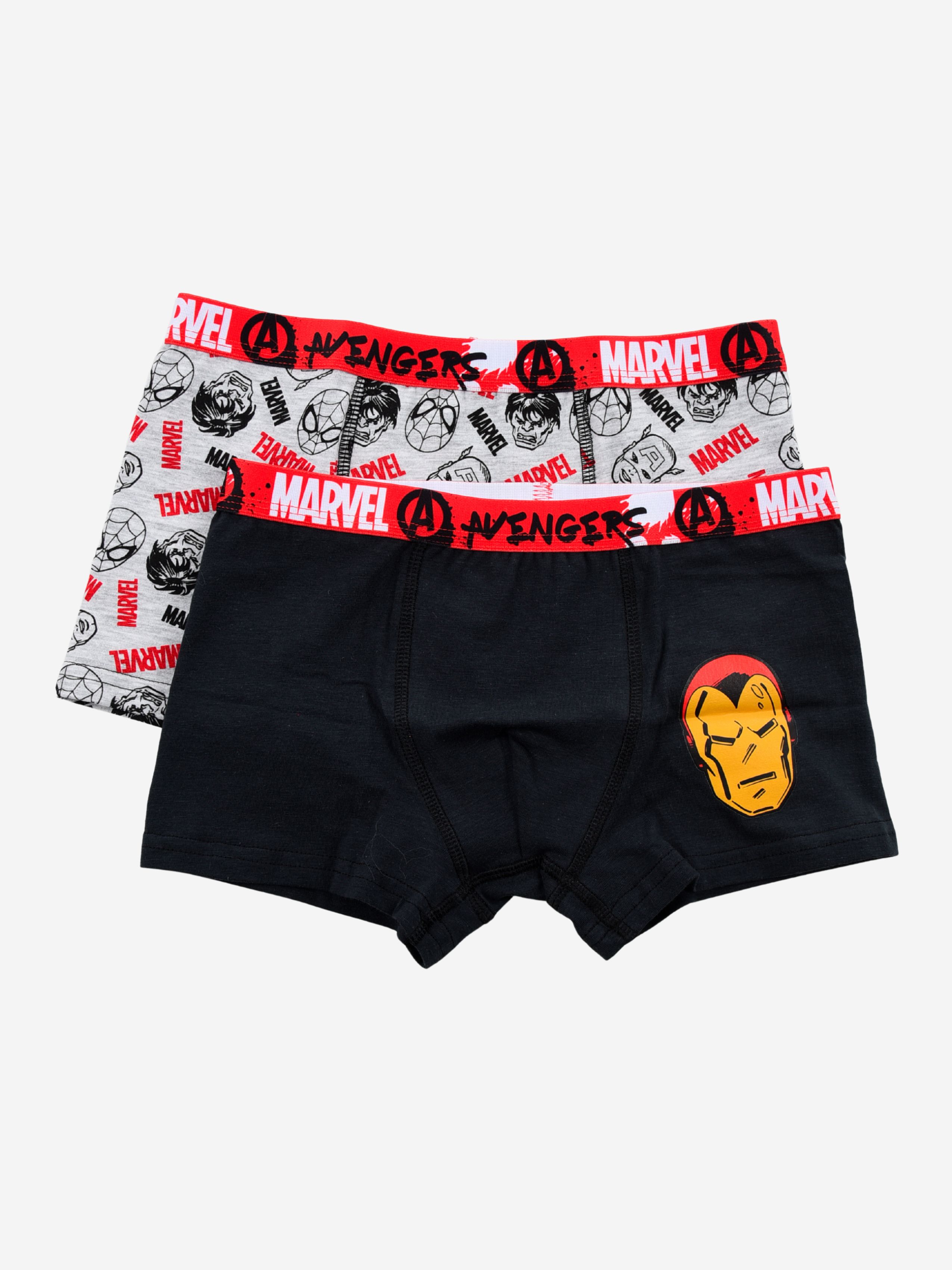 Marvel Avengers Boxer Underbukser 2-pak, Multifarvet, 122-128