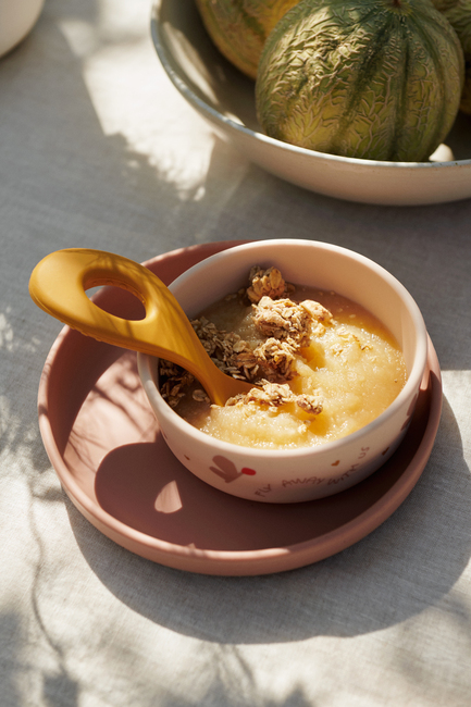 LIEWOOD Vivi  Mønstret Fodringssæt Silikone, Butterfly/Apple blossom