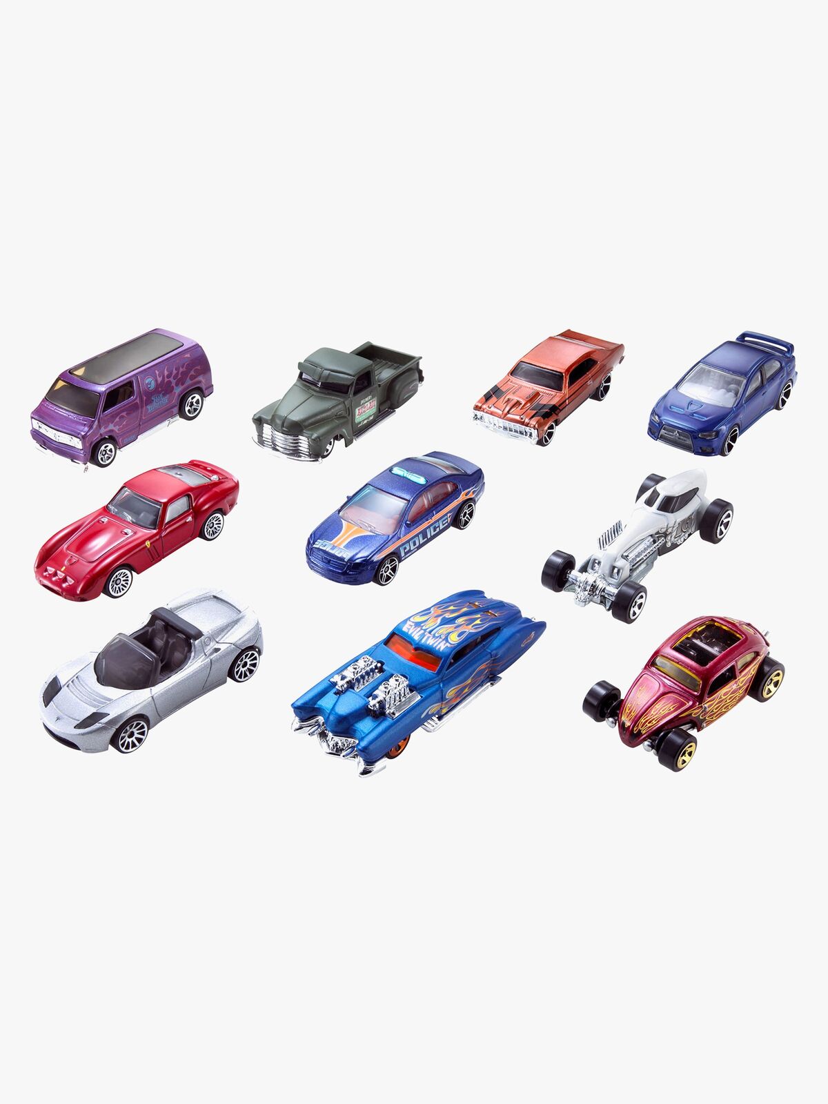 Hot Wheels Basic Bil 10-pak