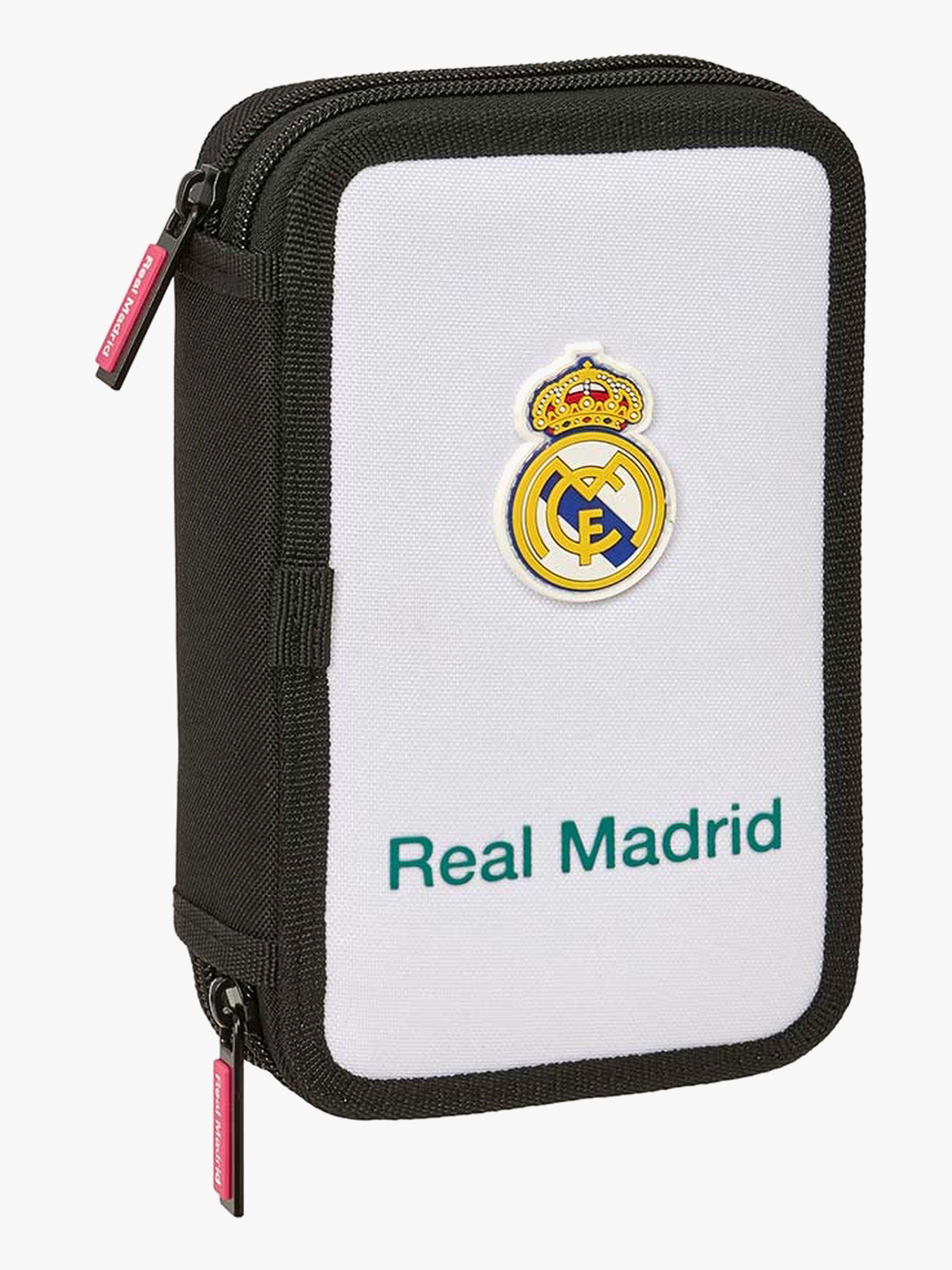 Real Madrid  Fyldt Dobbelt Penalhus 29 Dele, Hvid/Blå