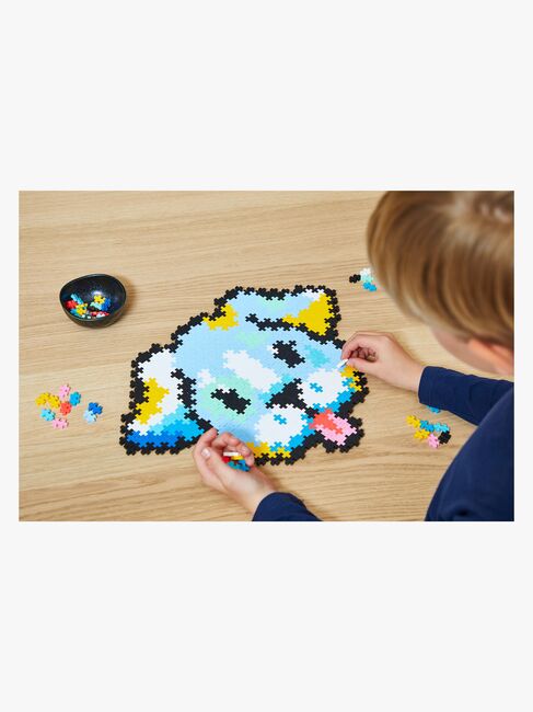 Plus-Plus Puzzle By Number Byggesæt Hundehvalp 500 Dele