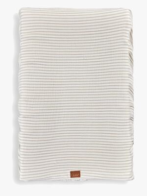 Quax Stripes Puslepudebetræk, Broken White