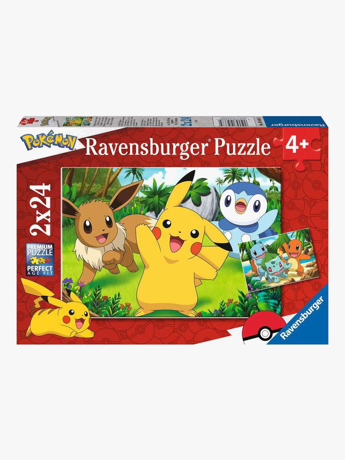 Ravensburger Puslespil Pokémon 2x24 Brikker