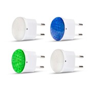 CAPiDi Natlampe 4-pak, Multicolor