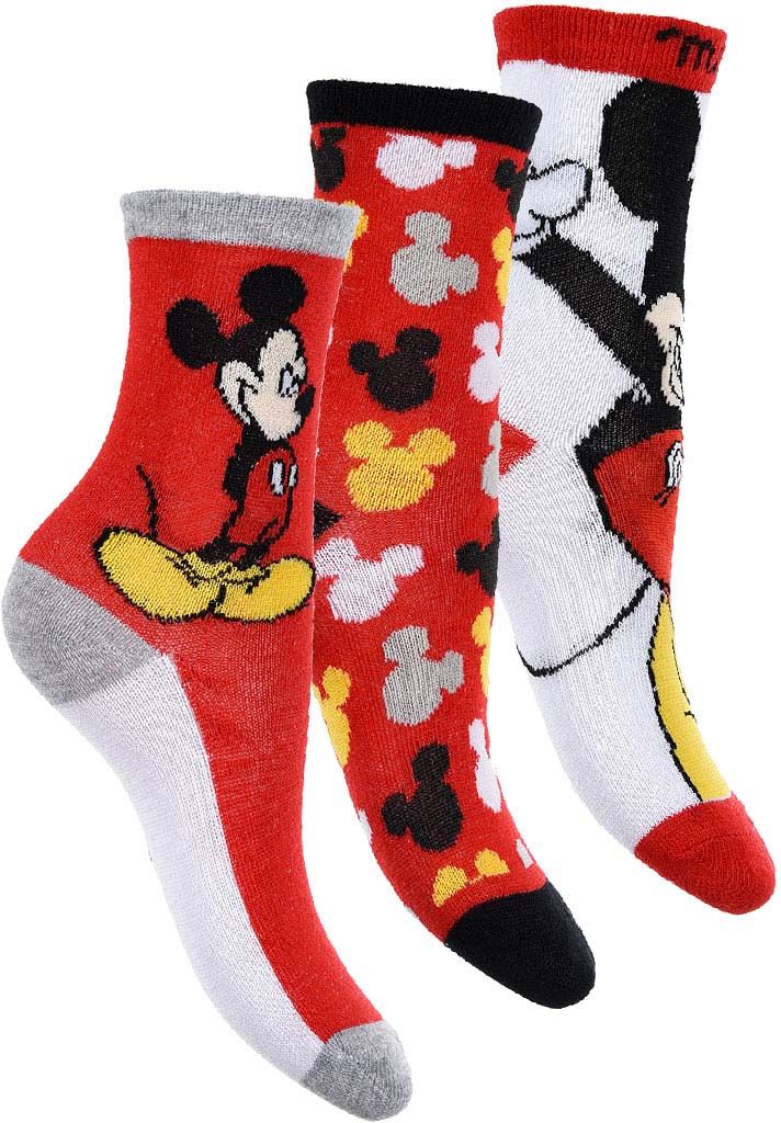 Disney Mickey Mouse Strømper 3-pak