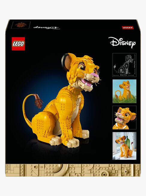 LEGO Disney Classic 43247 Ung Simba – Løvernes konge