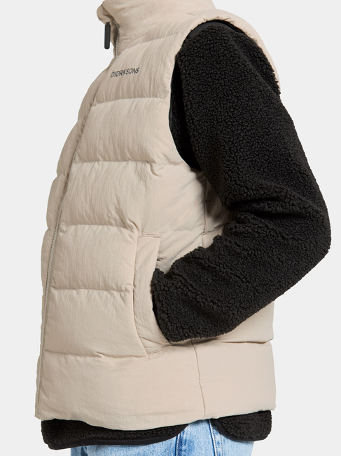 Didriksons Kilo Vest, Clay Beige