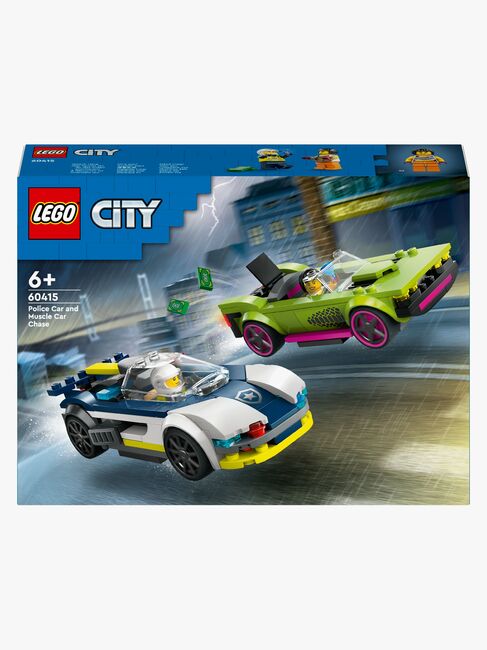 LEGO City 60415 Biljagt med politi og muskelbil