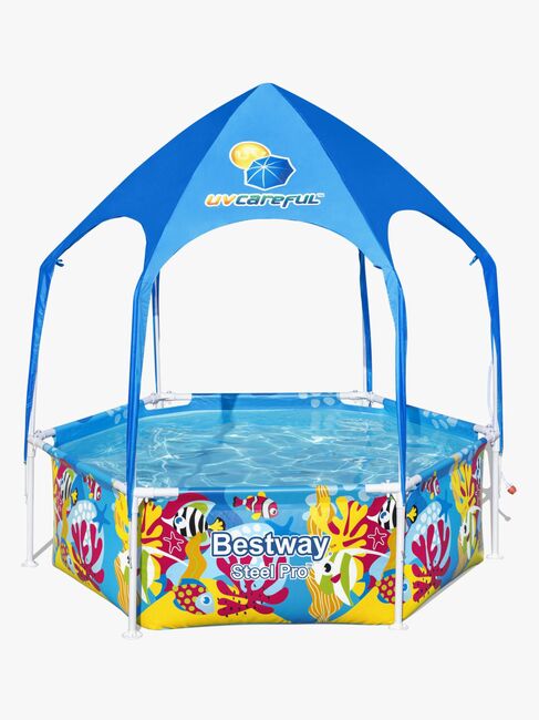 Bestway Steel Pro Børnebassin Splash-in-Shade Play