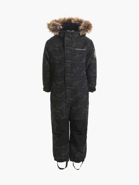 Nordbjørn Frej Reflekterende Flyverdragt, Camo Dots Black