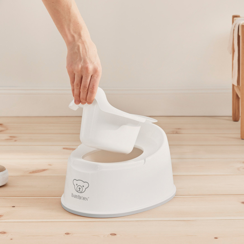 BabyBjörn Smart Potte, White/Grey
