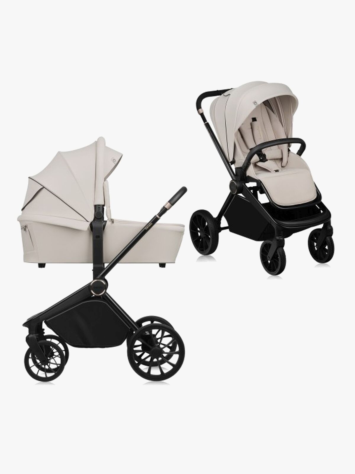 Lionelo MIKA Plus 2-in-1 Duovogn, Beige Sand